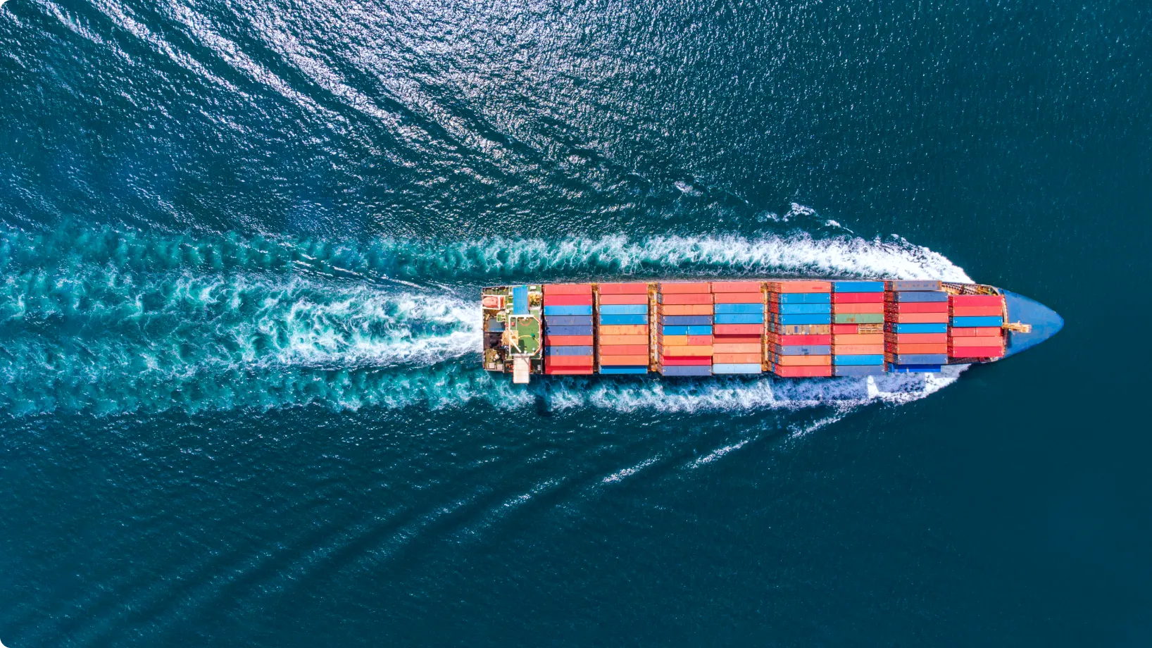 A ship carrying cargo