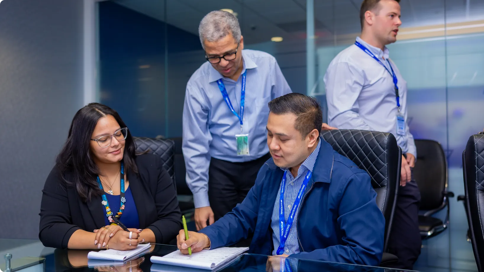 Business people in a meeting